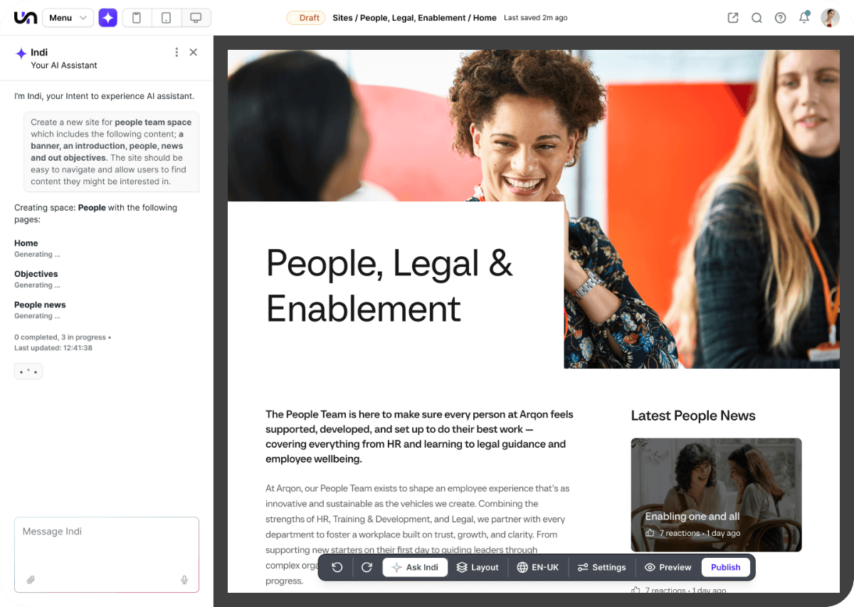 Page editor - Indi open-1